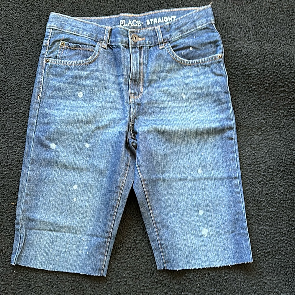 Place Jean Straight Shorts